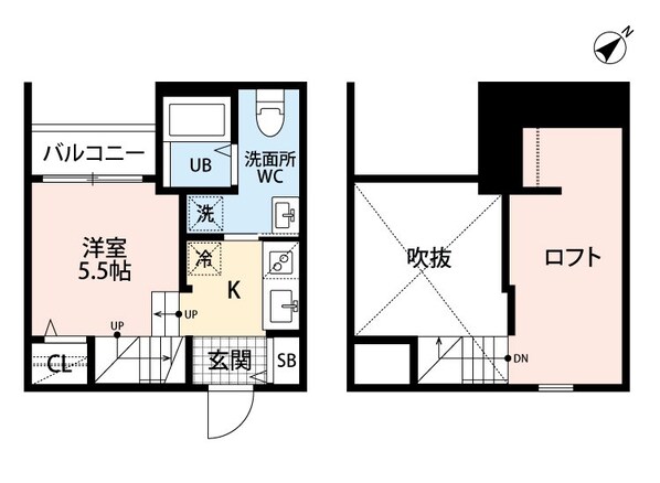 PACE香椎の物件間取画像